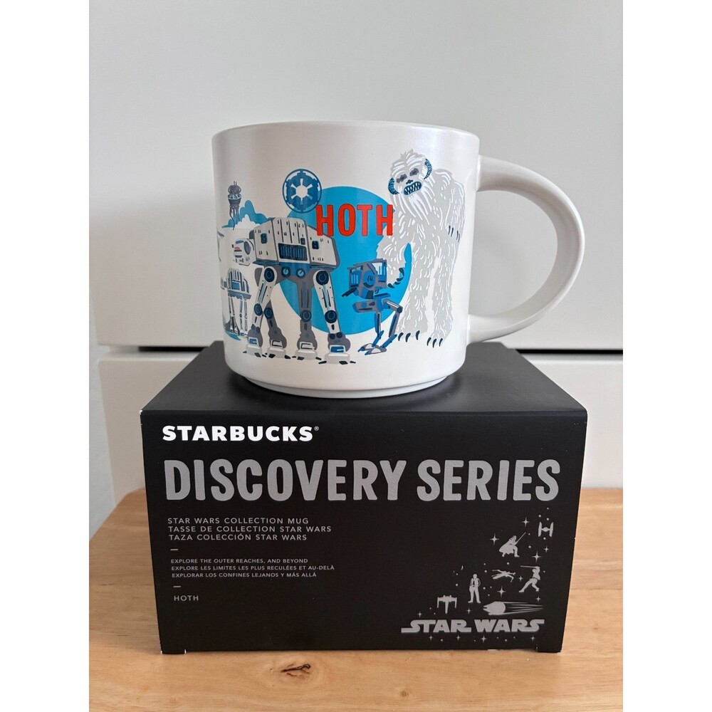 Disney Star Wars Starbucks Discovery Series HOTH Mug NEW in Box 2024 Release